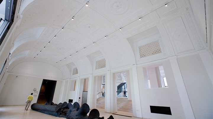 Museum med LED-belysning