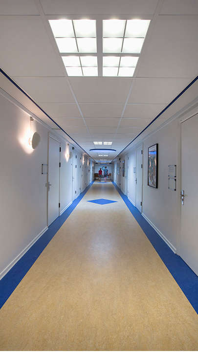 Hospital belyst med Powerbalance