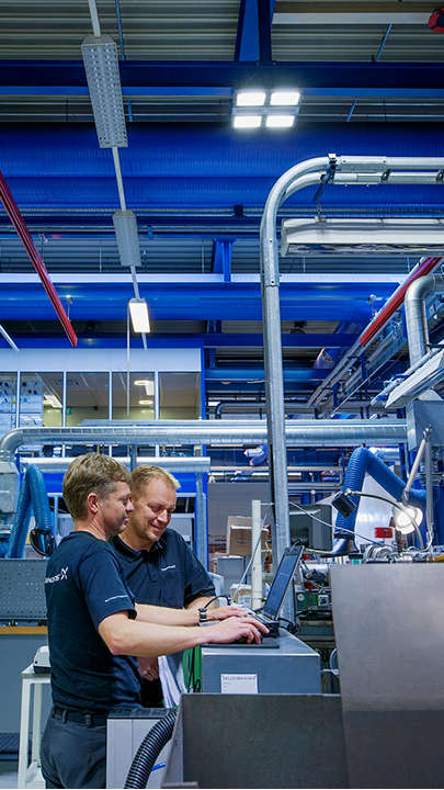 LED-belysning hos Grundfos