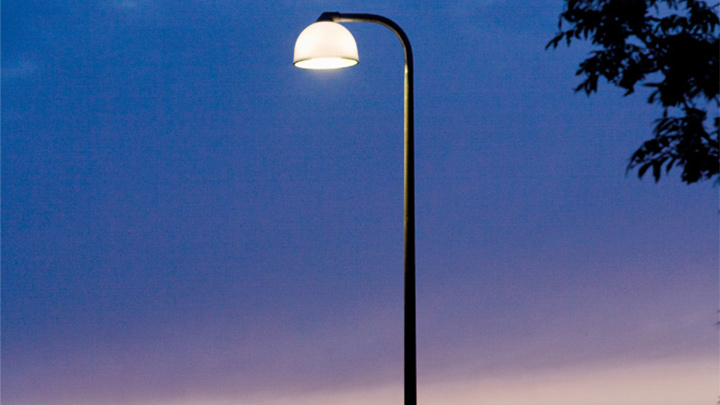 Philips-udendørs-LED-belysning til gader i Holbæk, Danmark