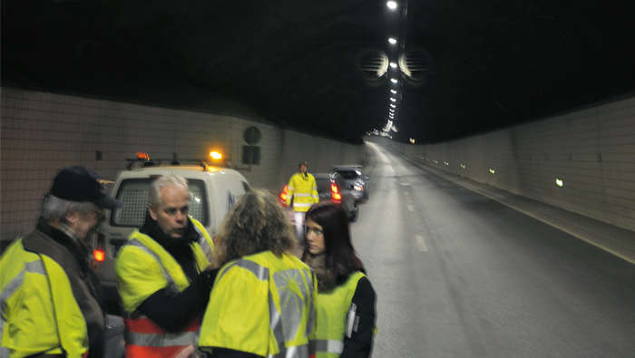 Lundbytunnelen med Philips-belysning