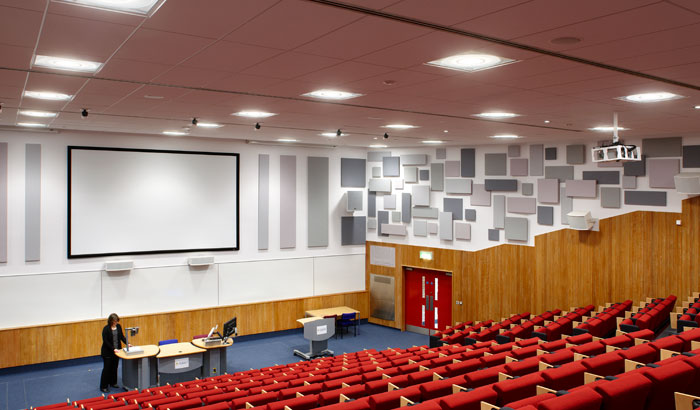 Forelæsningssal på University of Surrey