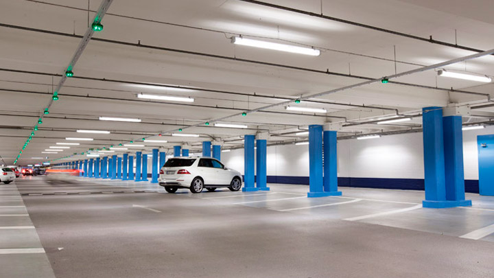 Car park diagram