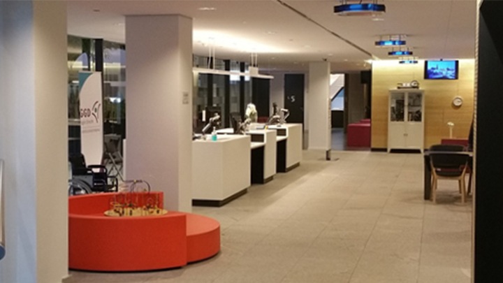 UV-C-belysning – billede af desinfektion af luft