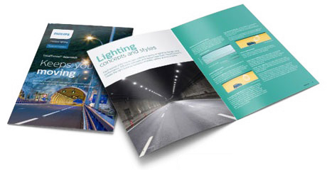 Brochuren, Philips-tunnelbelysyning