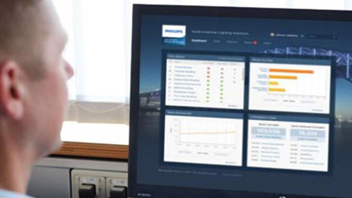 ActiveSite forenkler styringen af lyskilder i dit arkitektoniske Philips Color Kinetics-belysningssystem, og analyse- og rapportfunktionerne viser installationens tilstand