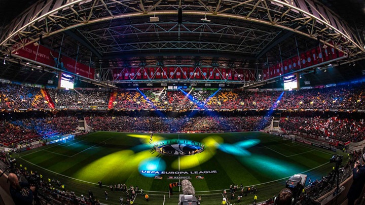 Dynamiske belysningseffekter – Philips-arenabelysning