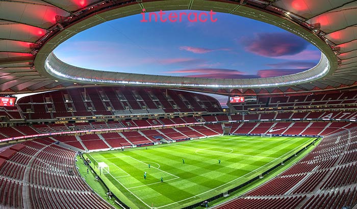 Udsigt over Wanda Metropolitano stadion