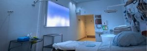 Beroligende belysning på fødestue