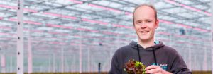 Flytte indendørs for at levere fantastisk salat året rundt